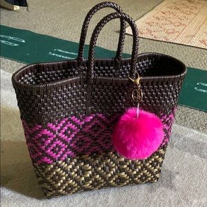Weaved Basket Bag